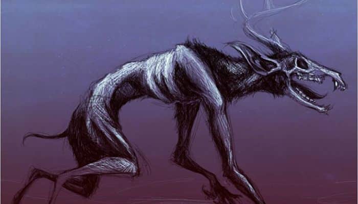 Wendigo, criatura caníbal de la mitología Canadiense