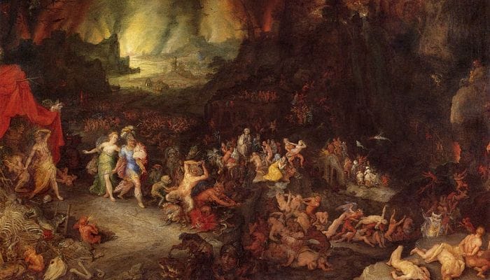 Muertos del inframundo griego