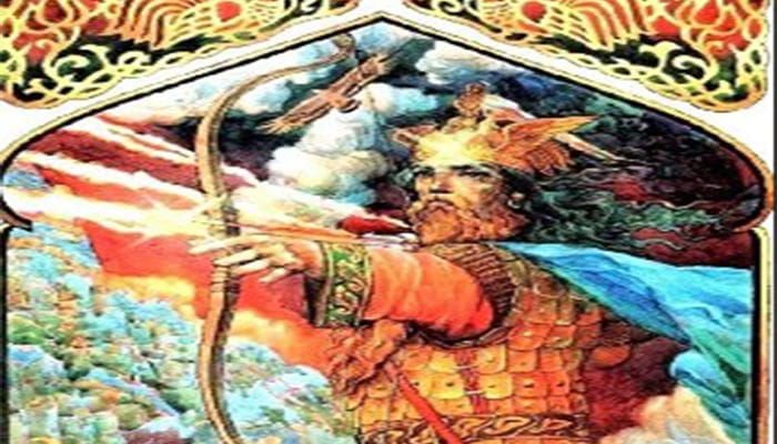 Pērkons, máxima autoridad mitológica.