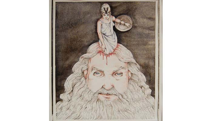 El nacimiento de atenea