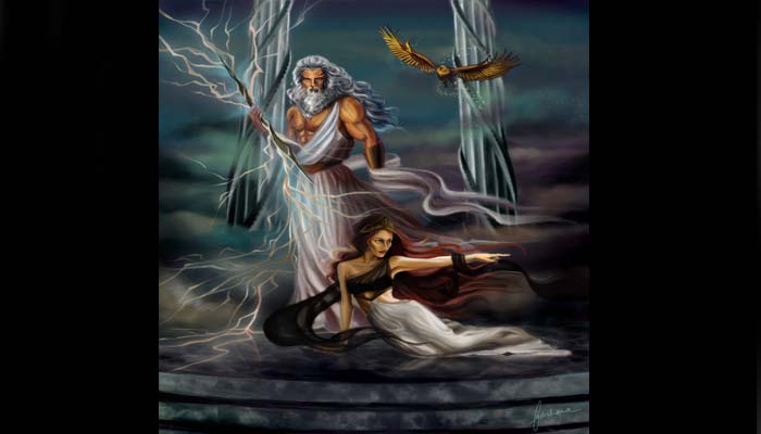 El miro de Zeus y Hera