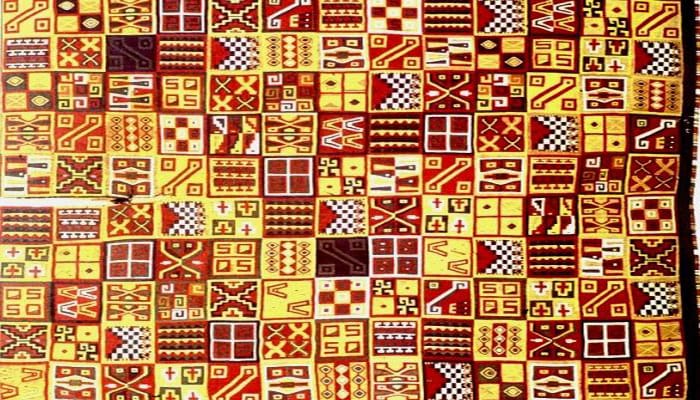 Círculos blancos y amarillos más pequeños