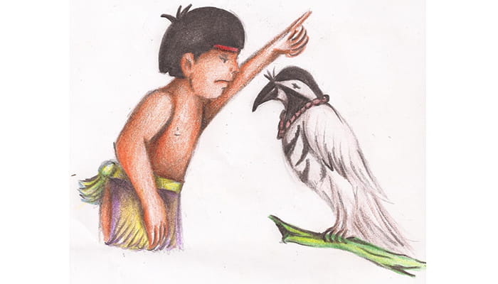 la gente halla el fuego