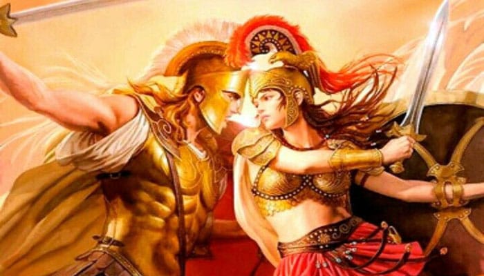 mitos de atenea Las rocas mágicas