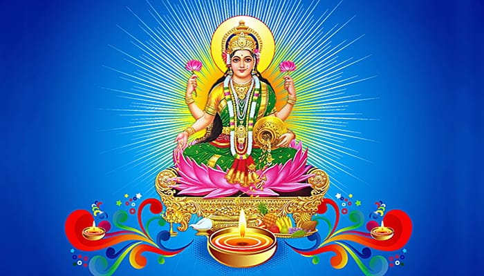 Kamala diosa de la Riqueza 