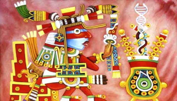 Aztec creation of the sun